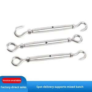 304 נירוסטה סגסוגת פלדה סגורה, סל פרחים סגור בבורג, בורג סל פרחים, מהדק חוט פלדה, מהדק שרשרת M5-M24 סין - Product Image 3