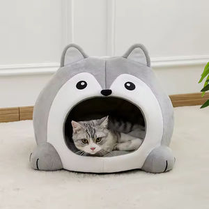 Cama para Gatos Muy Suave, Cesta para Mascotas, Casa para Gatos, Sofá, Cama para Perros Pequeños, Cojín, Cueva para Gatitos, Colchoneta para Cachorros, Casa Tienda, Suministros para Gatos - Product Image 1