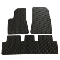 Tapis de sol antidérapant en caoutchouc TPE diamant pour Tesla model 3 et y, autocollants de voiture personnalisés, en forme de nid d'abeille, 5d, offre spéciale, nouveauté
