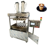 Machine automatique Seimi pour la fabrication de tasses à thé comestibles en biscuit, de gâteaux comestibles et de tasses à café en gaufre