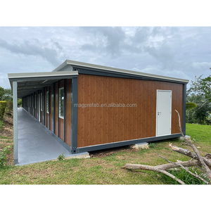 Casa Prefabricada Directamente <span class=keywords><strong>de</strong></span> Fábrica en Foshan, Casa Contenedor con Acabado <span class=keywords><strong>de</strong></span> Madera y <span class=keywords><strong>Panel</strong></span> <span class=keywords><strong>de</strong></span> Protección contra la Lluvia, Casas Modulares en Venta - Product Image 5