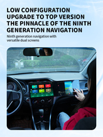 2025 nouveau 10.1 pouces double écran Navigation divertissement LCD Carplay système Android 4K système de divertissement de Navigation universel