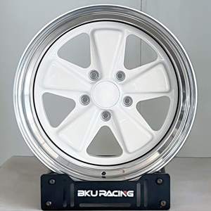 ล้อฟอร์จ Bku 2 ชิ้น สำหรับรถปอร์เช่ <span class=keywords><strong>964</strong></span> 944 911 911sc 930 Turbo 912 <span class=keywords><strong>Carrera</strong></span> ขนาด 17 18 19 นิ้ว 5X130 ล้ออัลลอยแบบขอบลึกสั่งทำพิเศษ - Product Image 2