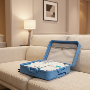 Housse de matelas imperméable de haute qualité en tissu non tissé, anti-poussière et anti-urine, pour usage hôtelier et voyage, vente en gros - Product Image 1