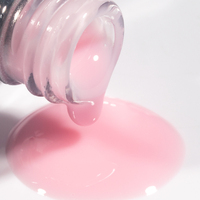 Marque privée Vente en gros de vernis à ongles gel UV à base d'eau Couche de base en caoutchouc français Vernis à ongles gel en résine pour maquillage cosmétique des ongles Beauté