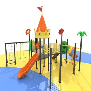 Facilities Combination Outdoor Playground For Children Play Set Slides