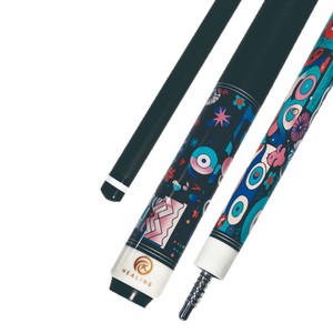 Carbon Fiber <b>Pool</b> <b>Cue</b> 11.8mm Head Non Slip Grip Durable Nine Ball <b>Cue</b> Set - Product Image 5