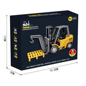 1:64 Mini chariot élévateur en alliage d'ingénierie télécommandé à 8 canaux Chariot élévateur à fourche <span class=keywords><strong>transformable</strong></span> pour enfants - Product Image 6