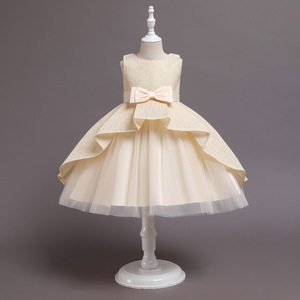 Yokids Christmas Festival Children's Puffy Cake Baby Girl Primer cumpleaños Comunión Vestido <span class=keywords><strong>de</strong></span> noche - Product Image 4