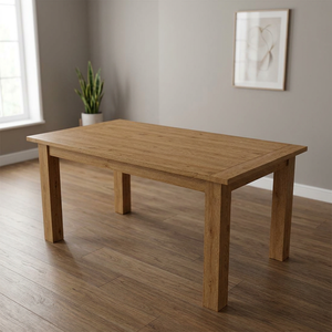 Mesa de Comedor Rectangular Moderna de Lujo, Fabricada con Madera de Teca Reciclada, Resistente al Agua, para Exteriores, 180x90cm, Ecológica, para 8 Personas, para Jardín - Product Image 4