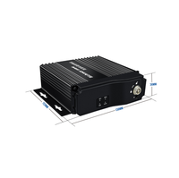 Usine nouveau prix carte SD AHD Mobile DVR 4CH 1080p h.265 4g gps wifi MDVR véhicule blackbox système vidéo de voiture
