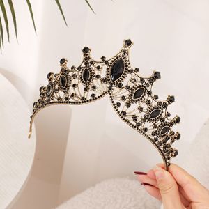 Couronne de reine rose tendance et très vendue, <span class=keywords><strong>accessoire</strong></span> de cheveux de mariée traditionnel <span class=keywords><strong>chinois</strong></span> fait main de haute qualité - Product Image 3