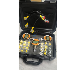 ชุดทดสอบแรงดันไฮดรอลิกสำหรับรถขุด 3 เกจวัดแรงดัน 3 สายยาง 21 ข้อต่อ 2 ข้อต่อแบบที สำหรับการวินิจฉัยเครื่องจักรก่อสร้าง - Product Image 1