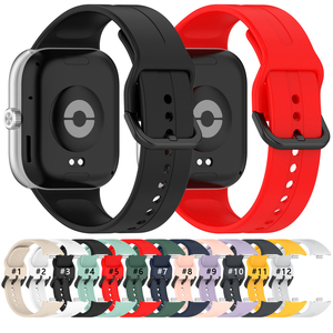 สายสำรองระบายอากาศ huanlong สายนาฬิกาซิลิโคนนิ่มสำหรับ Xiaomi band 8 pro/ 9 Pro & redmi Watch 4/5/6 - Product Image 6