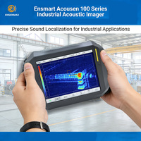 Cámara de Imagen Acústica, Detector de Fugas con Localización de Sonido ENSENMAX ACOUSEN 100, Diagnóstico de Fallas Industriales, Aire Comprimido, IP65