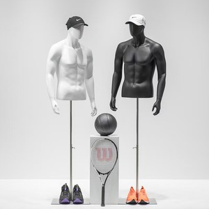 Maniquíes musculosos <span class=keywords><strong>de</strong></span> cuerpo completo y medio cuerpo <span class=keywords><strong>para</strong></span> exhibición <span class=keywords><strong>de</strong></span> <span class=keywords><strong>ropa</strong></span> masculina - Product Image 2