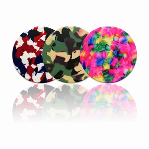 Tùy Chỉnh Đặc Biệt Mandolin Cụ Vòng Plectrums Đầy Màu Sắc Vòng Tròn Hình Dạng Celluloid Guitar/Ukulele/Bandolim Picks Sử Dụng - Product Image 3