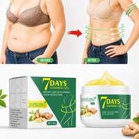 Crème raffermissante au gingembre pour le corps, marque privée, 30g, hydratante naturelle, pour le soin de la taille, de l'abdomen et des cuisses, OEM