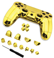 Coque de remplacement pour manette PS4, en ABS durable, installation facile avec tournevis