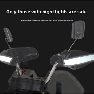 Cubierta <span class=keywords><strong>de</strong></span> manillar <span class=keywords><strong>de</strong></span> motocicleta <span class=keywords><strong>de</strong></span> invierno Vehículo eléctrico Protectores <span class=keywords><strong>de</strong></span> manos gruesos <span class=keywords><strong>de</strong></span> tres <span class=keywords><strong>ruedas</strong></span> Cálido a prueba <span class=keywords><strong>de</strong></span> viento Impermeable Hombres y mujeres - Product Image 6