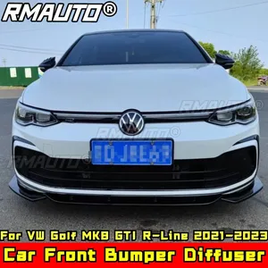 Kit de Carrocería para VW Golf MK8 GTI R-Line 2021-2023, Difusor de Parachoques Delantero Negro Brillante, Protector de Parachoques Delantero, Accesorios para Automóviles - Product Image 4