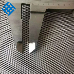 Đồng thau/Titan/Dây thép không gỉ lưới lỗ nhỏ mở rộng lưới kim loại 0.5-100mm lỗ cho che chắn điện từ - Product Image 3