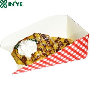 Giấy Thiết Kế Mới Nhất Bong Bóng Waffle Với <span class=keywords><strong>Ice</strong></span> <span class=keywords><strong>Cream</strong></span> <span class=keywords><strong>Container</strong></span> Phẳng Cone Đóng Gói - Product Image 2