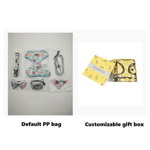 Set <span class=keywords><strong>Harness</strong></span> anjing multifungsi, 6 dalam 1, desain tugas berat tanpa tarik untuk keturunan besar, tali kerah hewan peliharaan mewah dapat disesuaikan OEM - Product Image 4