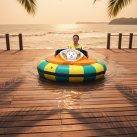 Vente directe depuis l'usine de Guangzhou Bateaux tamponneurs électriques pour enfants pour les sports nautiques Matériau en fibre de verre à usage résidentiel