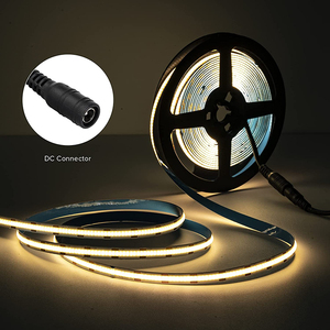 Mini bande lumineuse LED flexible à haute densité ultra-mince FCOB COB, 5 m, 336 LED, 12 <span class=keywords><strong>V</strong></span>, 24 <span class=keywords><strong>V</strong></span>, 3000 K, 4000 K, 6000 K - Product Image 1