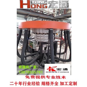 เครื่องผลิตฟิล์มเป่าลม Abc รุ่น 120*2 แบบสามชั้น ผลิตฟิล์ม HDPE สำหรับโรงเรือนและฟิล์มคลุมดิน - Product Image 3