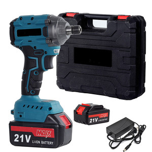21V Lithium Ion Impact Wrench Cordless Electric Screwdriver With Battery Charger Kit - Product Image 1