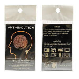 24 patrón de bobina circular de oro adhesivo de blindaje de onda magnética de iones electronegativos - Product Image 5