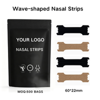 Bandelettes nasales personnalisées avec logo, 60*22mm, pour une meilleure respiration, hypoallergéniques, en tissu non tissé, anti-ronflement, certifiées CE
