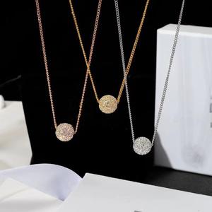 Collar <span class=keywords><strong>de</strong></span> Cobre con Zirconia <span class=keywords><strong>de</strong></span> Moda, Diseño <span class=keywords><strong>de</strong></span> <span class=keywords><strong>Bola</strong></span> <span class=keywords><strong>de</strong></span> <span class=keywords><strong>Fuego</strong></span>, para el Día <span class=keywords><strong>de</strong></span> San Valentín, con Cuentas <span class=keywords><strong>de</strong></span> Transferencia Súper Brillantes y Cadena <span class=keywords><strong>de</strong></span> Clavícula con Diseño <span class=keywords><strong>de</strong></span> <span class=keywords><strong>Cielo</strong></span> Estrellado - Product Image 3