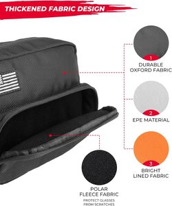 Bolsa de Herramientas para Manillar de Motocicleta, Accesorio de Almacenamiento, Alforja Universal para Horquilla Delantera, Manillar y Sissy Bar, Compatible - Product Image 3