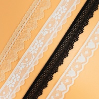 Haute qualité festonné bord brodé dentelle garniture Guipure couture sangle cadeau emballage exquis bandes élastiques pour dentelle