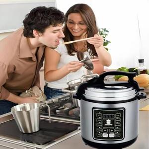 Cuisinière à pression intelligente multifonctionnelle transfrontalière de 6 litres, grande capacité, en anglais, pour 3 à 8 personnes, cuiseur à <span class=keywords><strong>riz</strong></span> à pression - Product Image 4