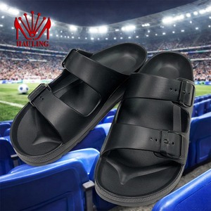 Chanclas duraderas de EVA con dos bandas ajustables, colores personalizados, soporte para el arco del pie y suela acolchada para interiores y exteriores. - Product Image 2