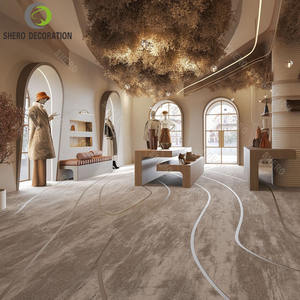 Fashion Clothing Shops Interior Design Garment Stand <b>Wall</b> Mounted Clothing Display Rack For Lady Clothing Store Furniture - Product Image 4