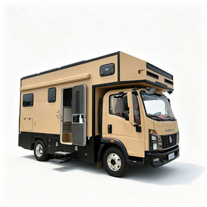 <span class=keywords><strong>Autocaravana</strong></span> HOWO Explorer <span class=keywords><strong>para</strong></span> 4-6 <span class=keywords><strong>Personas</strong></span> con <span class=keywords><strong>Dos</strong></span> Camas Dobles <span class=keywords><strong>para</strong></span> Viajes Familiares y Campamentos - Product Image 1