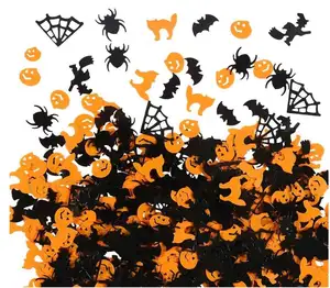 Fabrik anpassen verschiedene Materialien biologisch abbaubare Halloween-Party Hexe Kürbis Form Wcai Halloween Konfetti