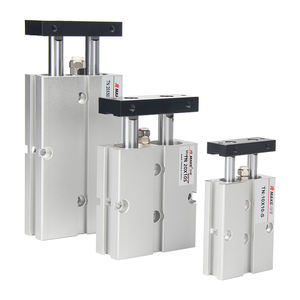 Fabricante de China, fabricante minorista, cilindro neumático de doble varilla, ranura de interruptor automático resistente a la abrasión - Product Image 5