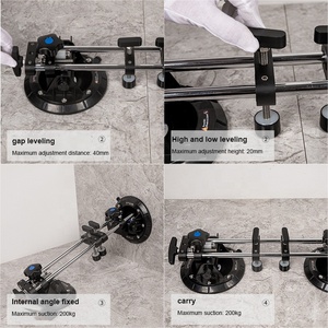 Vente en gros de pompe à air amovible de 8 "ventouse sous vide pour carrelage, marbre, tension et nivellement sans couture - Product Image 4