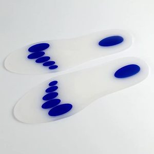Plantillas de Silicona Recomendadas para <span class=keywords><strong>Zapatos</strong></span>, Cuidado Suave de los Pies, Amortiguación en Forma de Corazón, Amortiguación para Correr, para Deporte - Product Image 1
