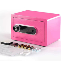 Coffres-forts numériques de petite capacité pour usage personnel, avec fonction d'ouverture par empreinte digitale, cadeau pour enfant
