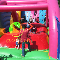 Château gonflable commercial populaire 2026, combo économique, château gonflable d'extérieur, trampoline gonflable, maison de rebond