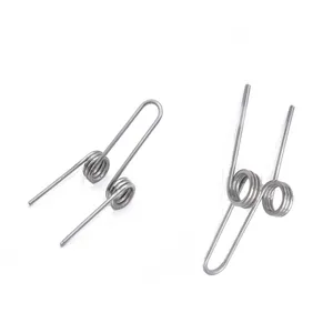 Stainless steel torsion spring custom wire forming bending hardware furniture spiral spring torsion coil spring