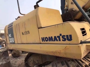 Excavadora de orugas de segunda mano japonesa Komatsu PC 200-7 Komatsuu de segunda mano 20T usada - Product Image 6