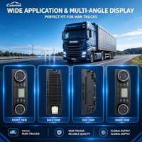 Interrupteur de climatisation de haute qualité 81619906128 pour camion MAN TGX TGS TGA, panneau de commande de climatisation, écran LCD